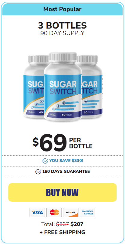 Oerder Sugar Switch 3 Bottles